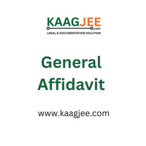 General Affidavit