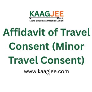 Affidavit of Travel (Consent (Minor Travel Consent)