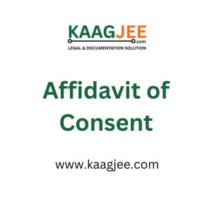 Affidavit of Consent