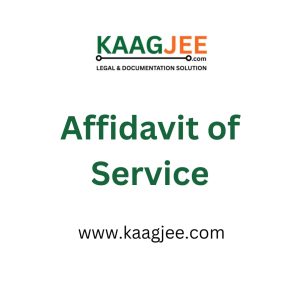 Affidavit of Service