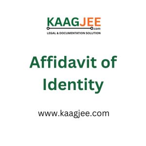Affidavit of Identity