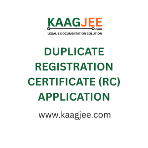 Duplicate Registration Certificate (RC) Application – Haryana