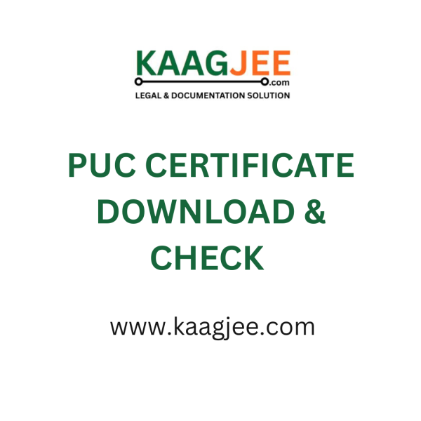 PUC Certificate Download & Check – Haryana (By Kaagjee)