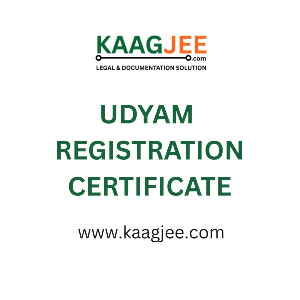 Udyam Registration Certificate (MSME) – Haryana