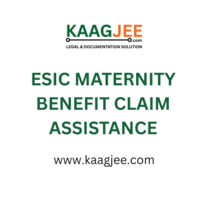 ESIC Maternity Benefit Claim Assistance – by Kaagjee