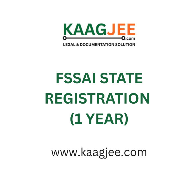 FSSAI State Registration (1 Year)