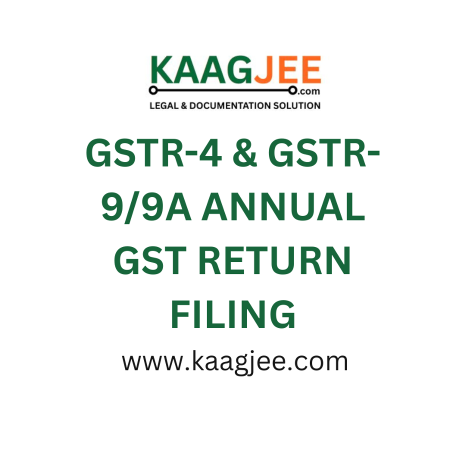 GSTR-4 & GSTR-9/9A Annual GST Return Filing