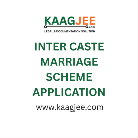 Inter Caste Marriage Scheme Application – Haryana
