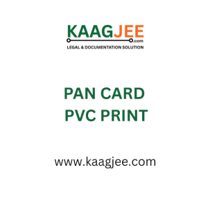 PAN Card PVC Print – Kaagjee Service