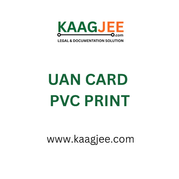 UAN Card PVC Print